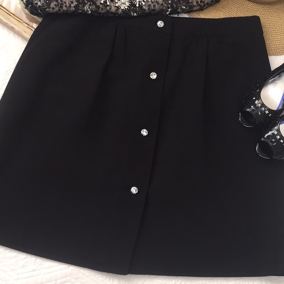 NWT Talbot’s Black Cocktail Skirt - Picture 2 of 10